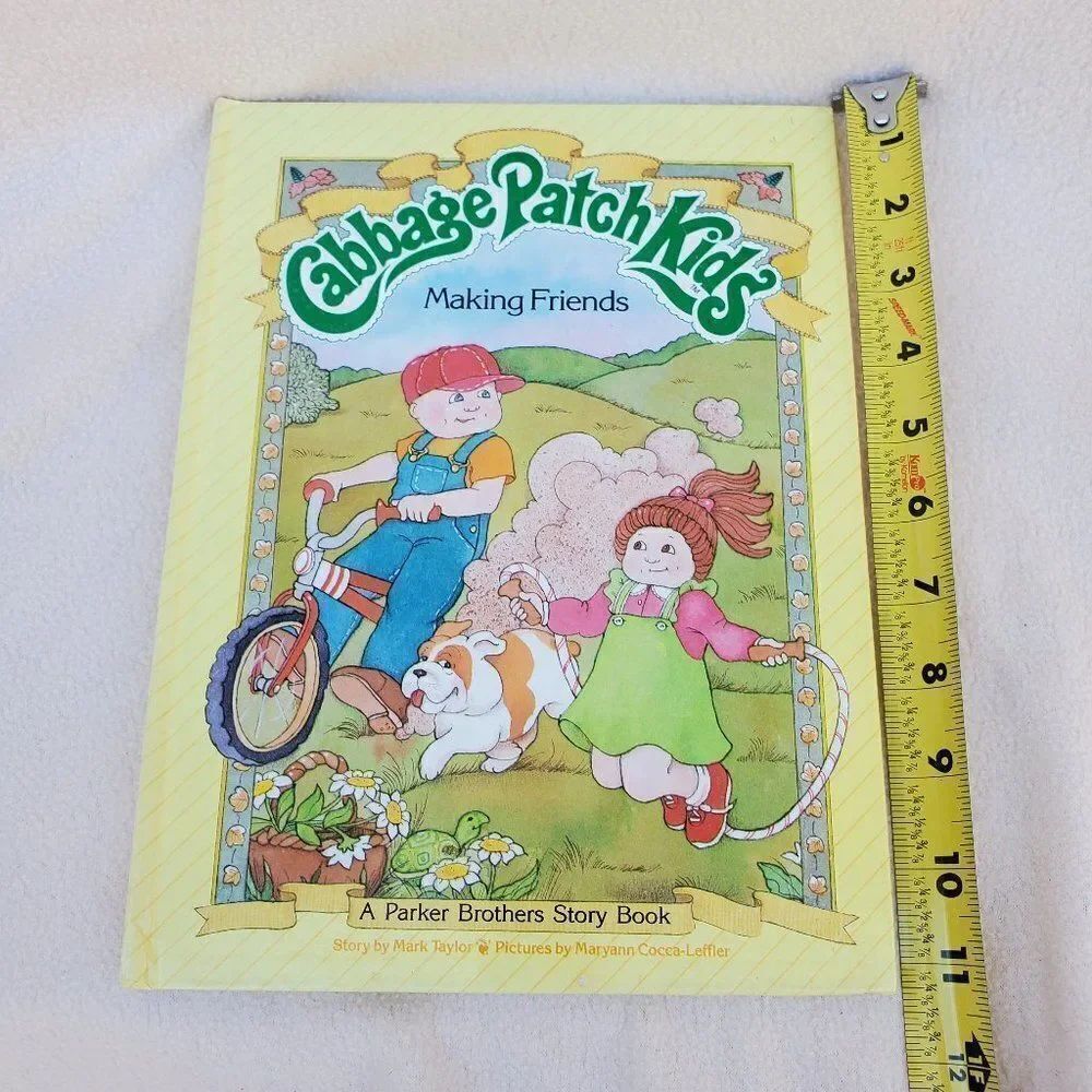 Cabbage Patch Kids Making Friends hardback book - Picture 4 of 7